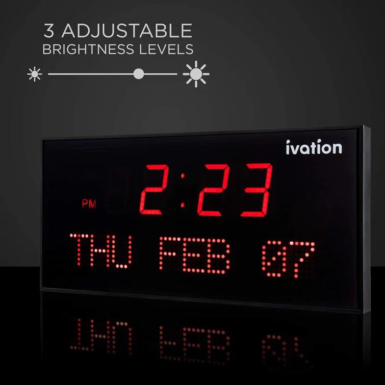 Ivation Wall Clock