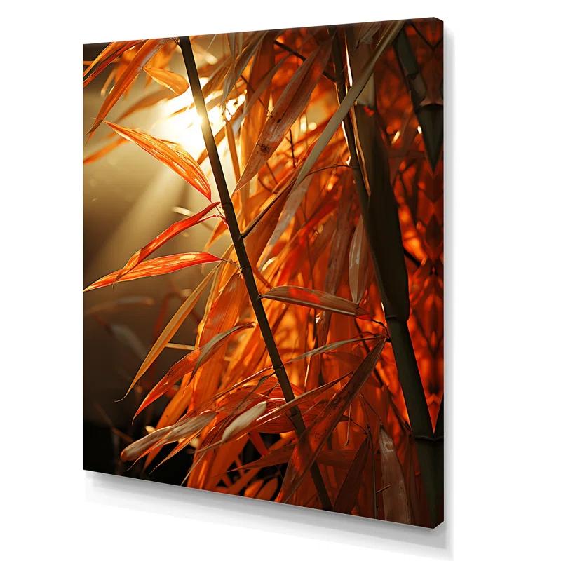 Design Art " Bamboo Sunset Photography II "