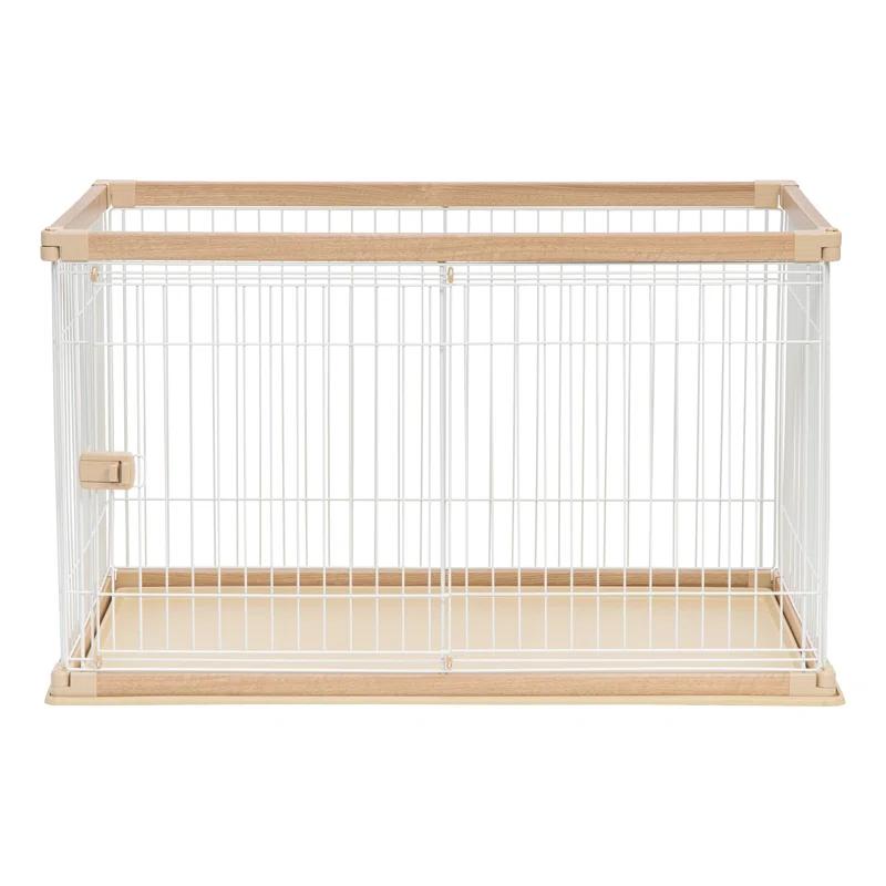 4 Panel Metal Exercise Pen With Door