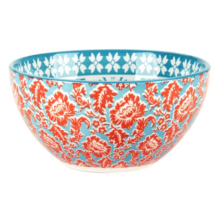 Certified International Panache Set of 6 All Purpose Bowl 6.25in 6 asst 6.25in Diam x 3in 30oz | Wayfair