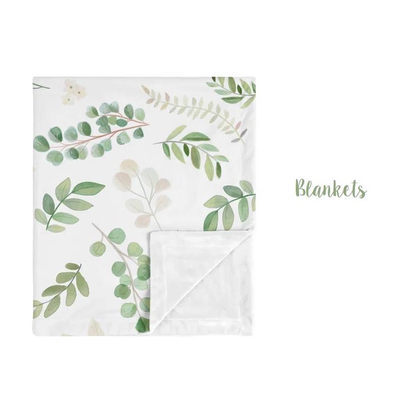 Botanical Floral Leaf 54" Window Valance