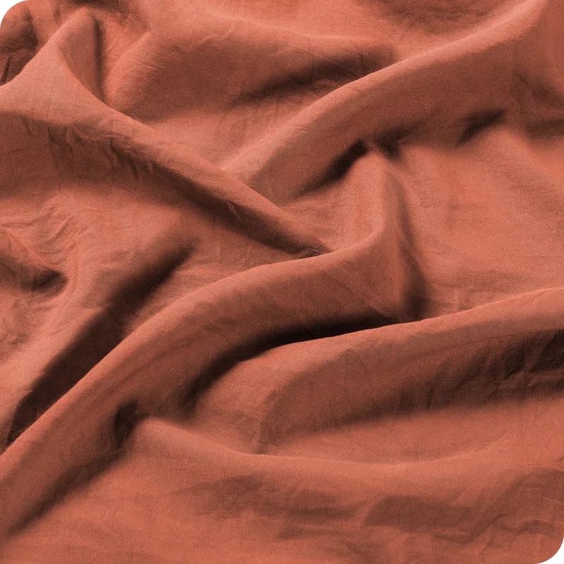 Bare Home Washed Microfiber Duvet Cover Set