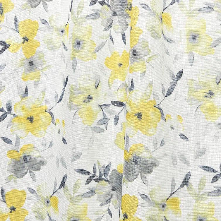 Nicole Miller Nicole Miller New York Hattie Light Filtering, Semi Sheer Rod Pocket Curtain Panels (Set of 2)