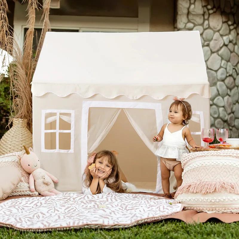 Tiny Land Tiny Land® Natural Cream Playhouse