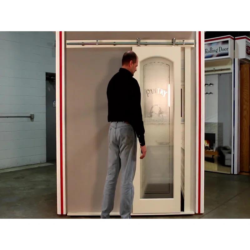 Top Mount Standard Single Barn Door Hardware Kit