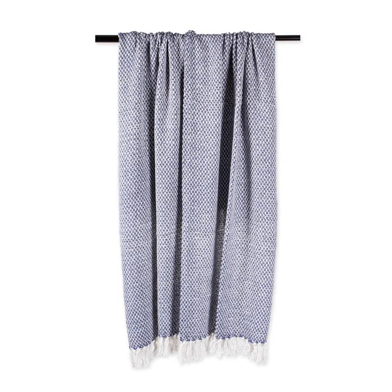 Design Imports Hand Woven Throw Blanket
