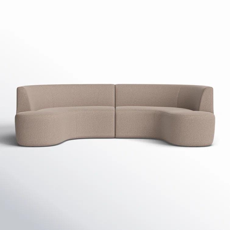 Kaylani Dining Bench - Taupe Performance Fabric