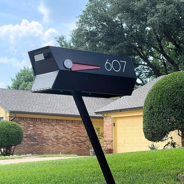 Modbox USA Modern Post Mounted Mailbox