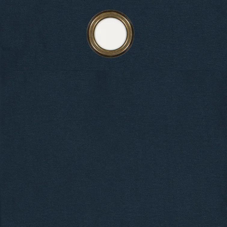 Eclipse Microfiber Blackout Grommet Curtains, Solid Thermaback Window Curtains & Reviews | Wayfair
