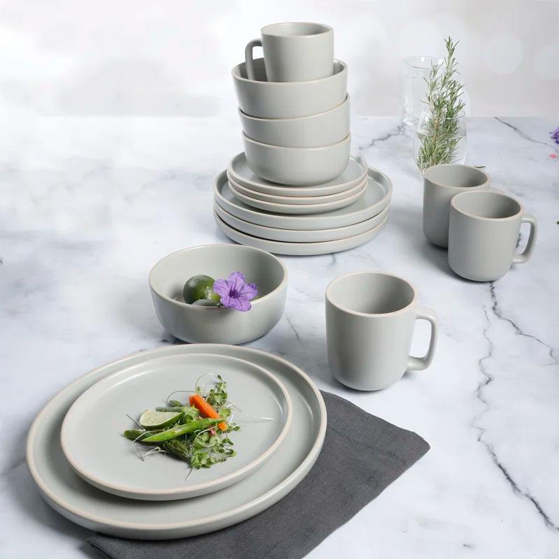 Zuma 16 Piece Dinnerware Set, Service for 4