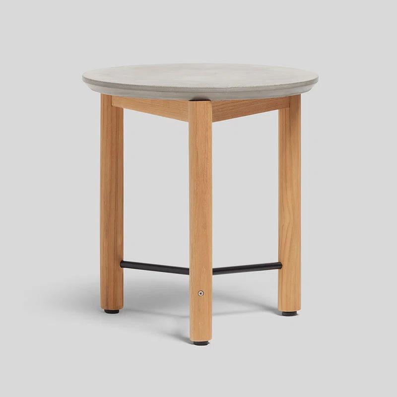 Haven 20'' Stone Outdoor Side Table