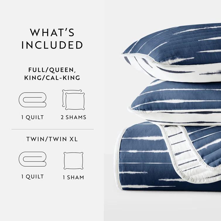 Becky Cameron Becky Cameron Lightweight Coastal Reversible Quilt Set