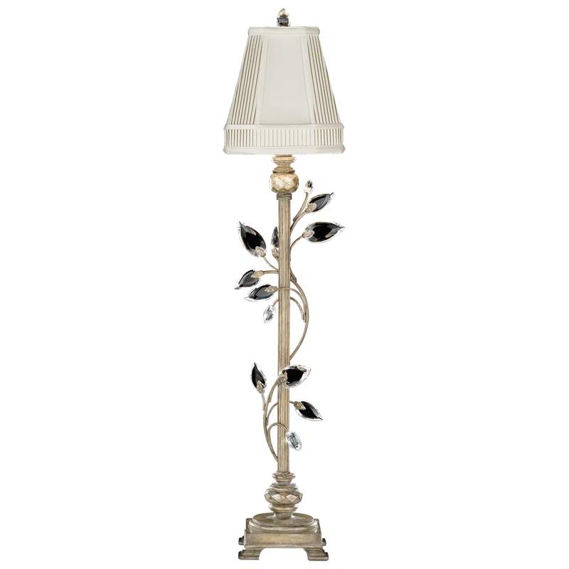 Crystal Laurel 37" Buffet Lamp