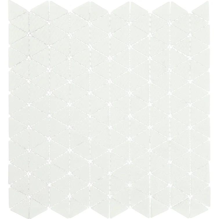 Daltile Starcastle 1" Triangle Glass Wall Mosaic (Set of 13)