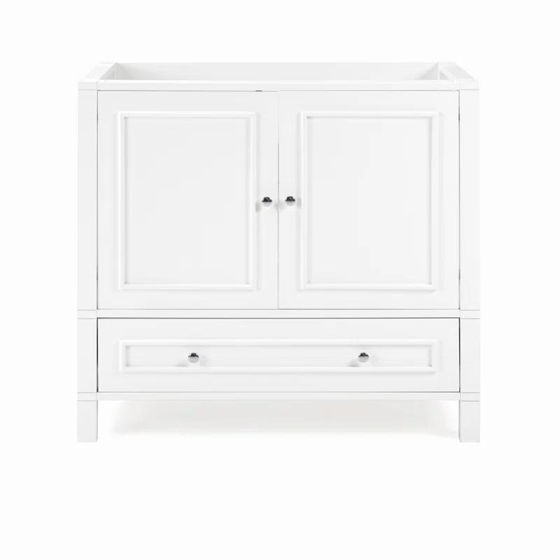 Williamsburg 36"W Transitional Style Vanity Cabinet With Soft Close Doors And Drawers