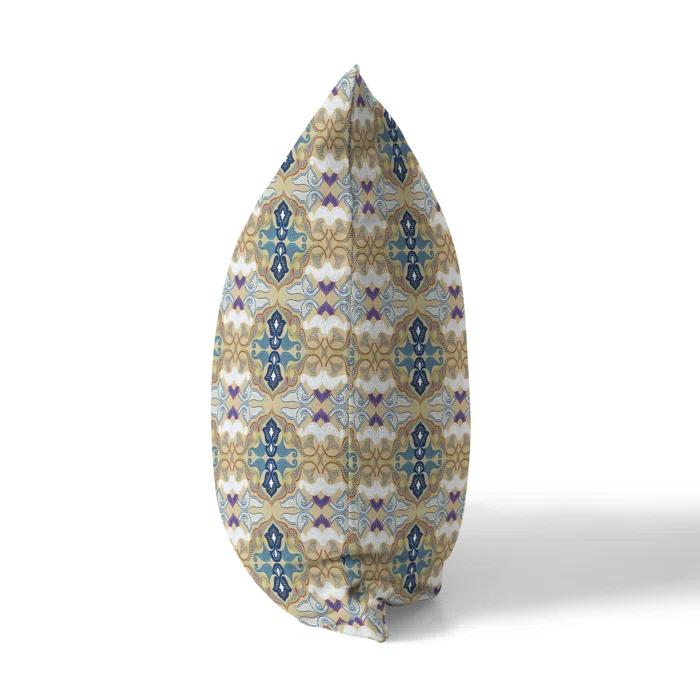 Amrita Sen Floral Elegance Floral Reversible Throw Pillow