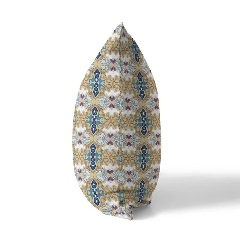 Amrita Sen Floral Elegance Floral Reversible Throw Pillow