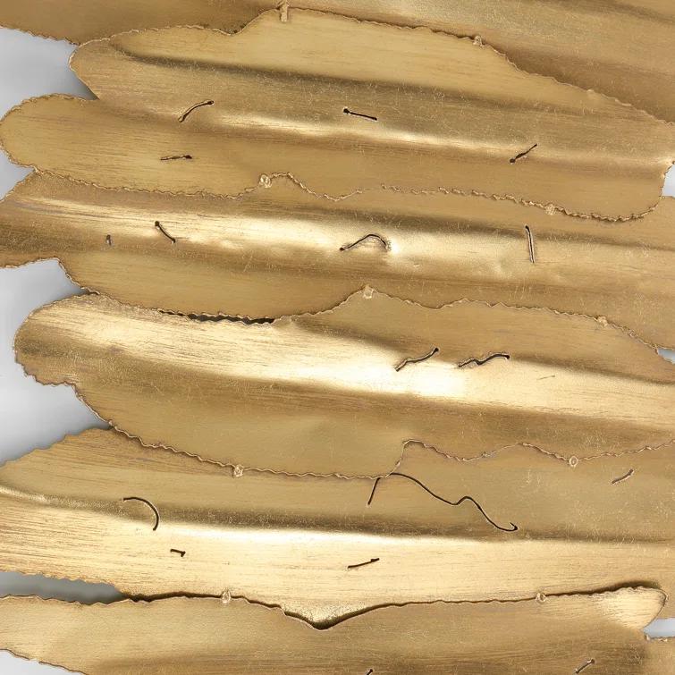 Uttermost Lev Glam Abstract Wall Decor on Metal