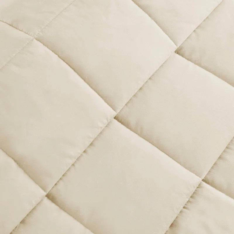 Madison Park Lightweight Down Alternative Blanket with Satin Trim