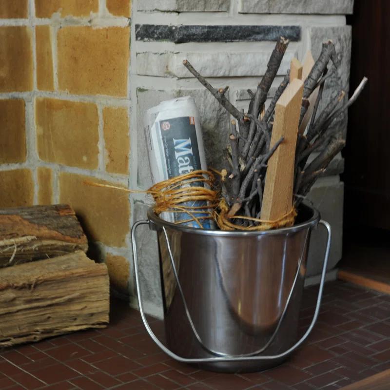 Gracie Oaks Bucket (Set of 3)