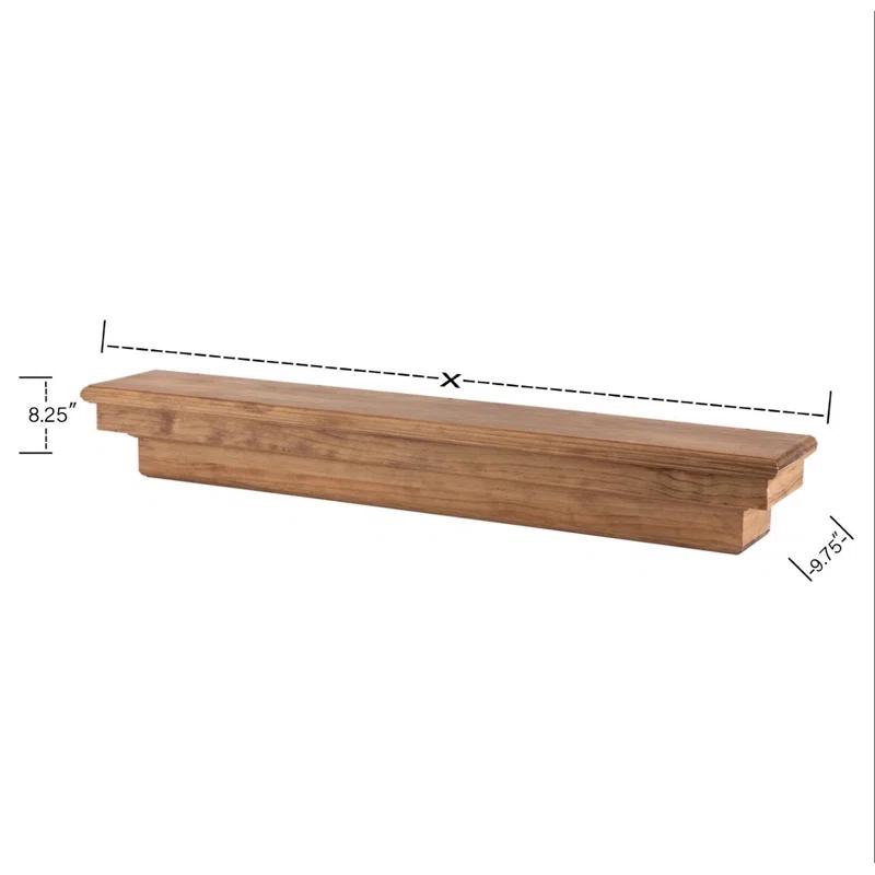 Dogberry Collections Dogberry Collections French Corbel Mantel Shelf