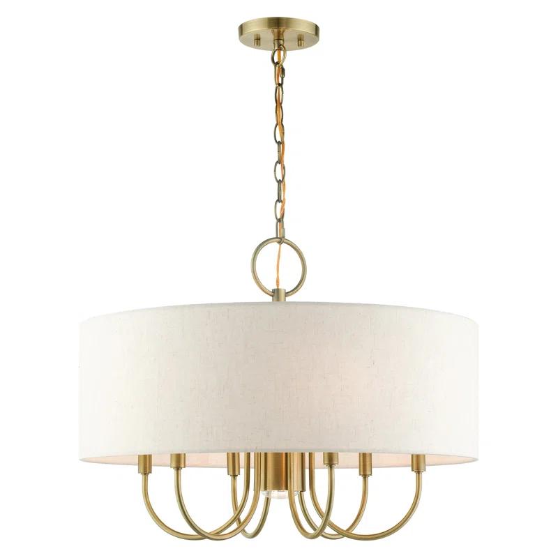 Dovecove Winscombe Shaded Drum Chandelier