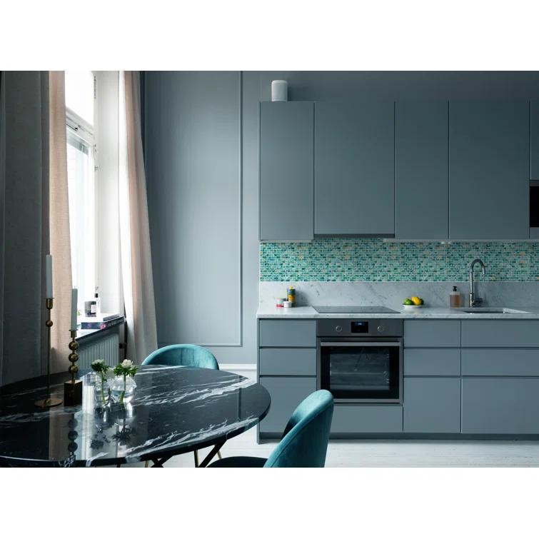 WS Tiles® Swimming Pool Series 1" x 2" Straight Edge Glass Mosaic Tile