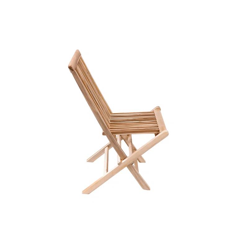 Nordic Style Nordic Teak Outdoor Folding Chair