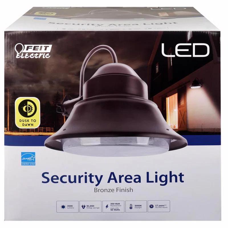 FeitElectric 1 - Head Hardwired Dusk to Dawn Outdoor Security Area Light