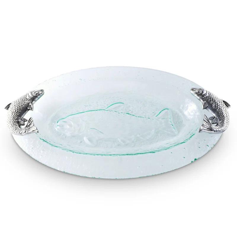Arthur Court Designs Arthur Court Designs Coastal Glass Platter