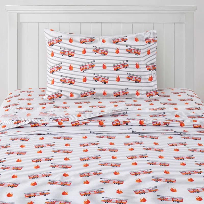 Sweet Home Collection Kids Printed Classic Microfiber Sheets