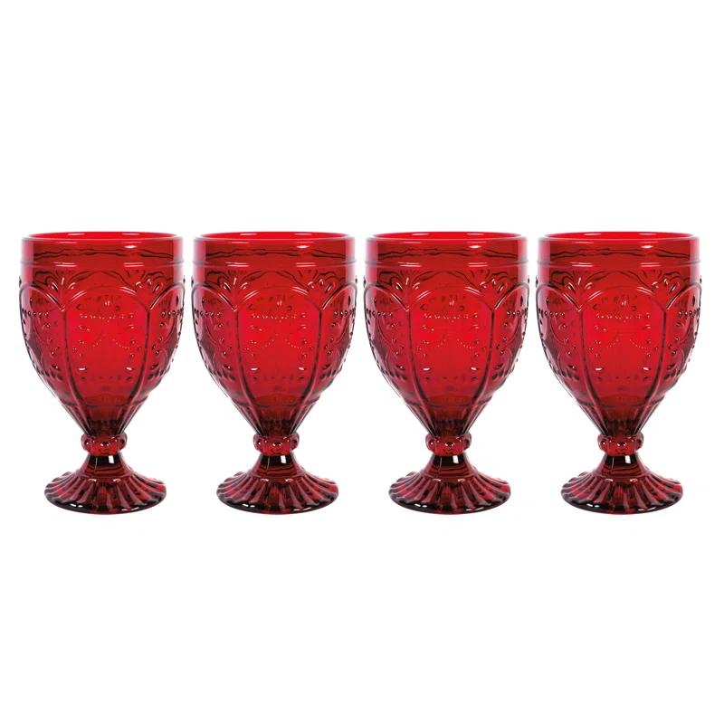 Fitz and Floyd Fitz and Floyd Trestle 12 oz. Water Goblet (Set of 4)