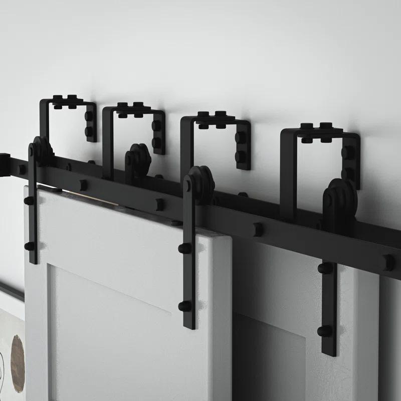 Double Bypass Barn Door Hardware Kit
