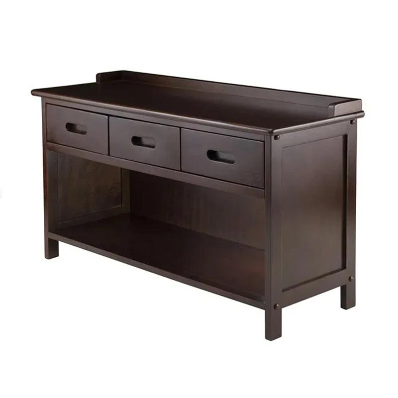 Winsome Fabric Storage Bench