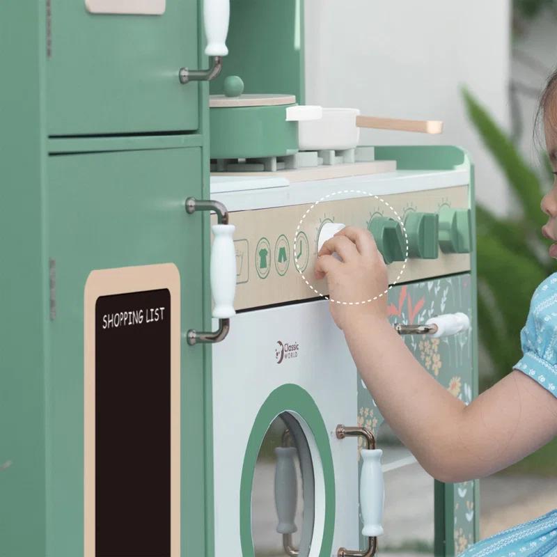 Classic Toy Classic World Vintage Wood Kitchen