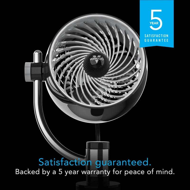Vornado Vornado Pivot3C Compact Air Circulator Clip On Fan with Multi-Surface Mount