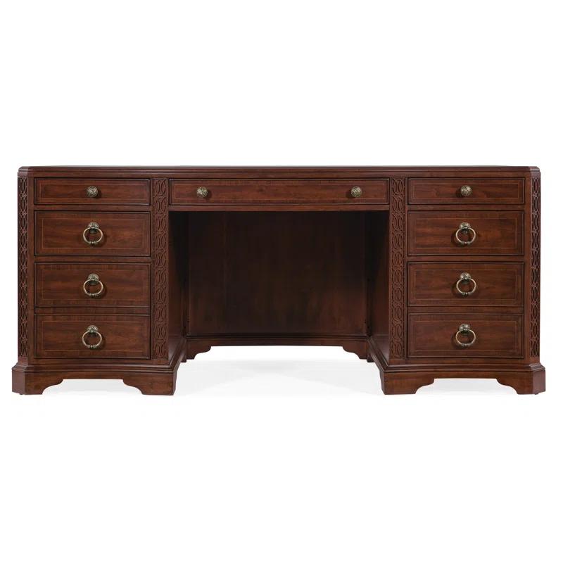 Charleston Solid Wood Base Executive Desk