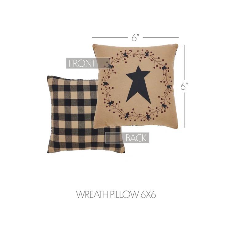 VHC Brands Pip Vinestar Polyester Throw Square Pillow Cover & Insert | Wayfair