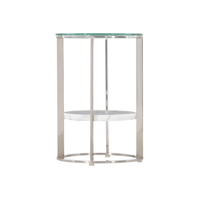 Lafayette Glass Top End Table