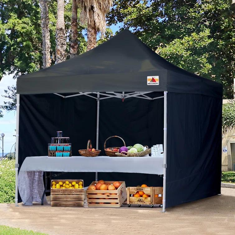 ABCCANOPY Commercial 10 ft. W x 10 ft. D Instant Shade Pop-Up Canopy The Pop Up Canopies