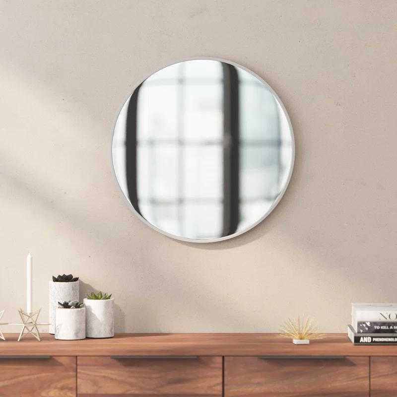 Taylor & Logan Metal Round Wall Mirror
