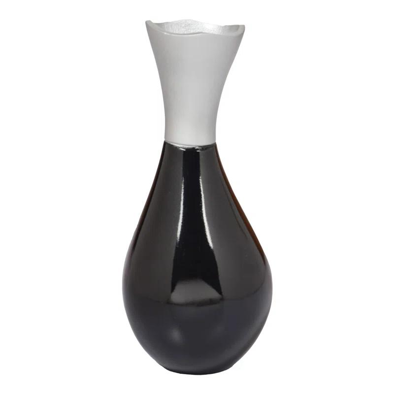Orren Ellis Pompea Aluminum Table Vase