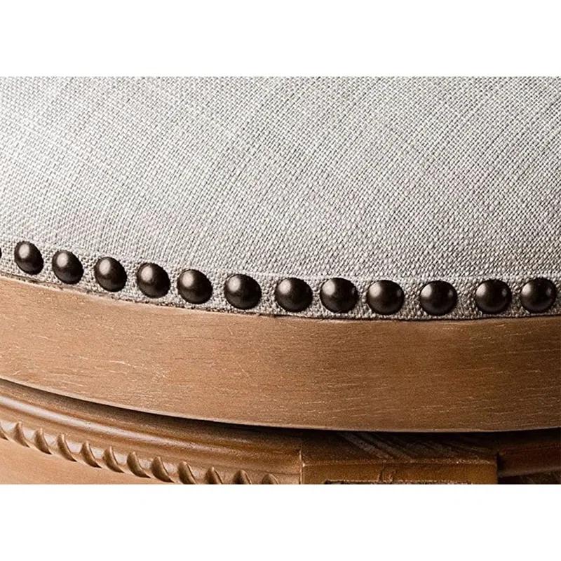 Maven Lane Maven Lane Pullman Stool with Fabric Upholstery