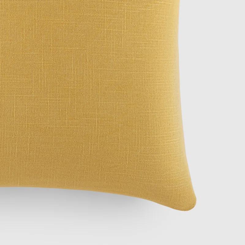 Becky Cameron Solid Cotton Throw Pillow