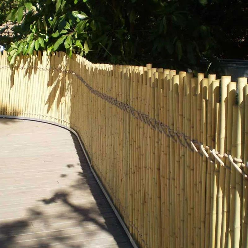 Backyard X-Scapes Solid Bamboo Poles for Structural Design and Weight-bearing Support (Set of 6)