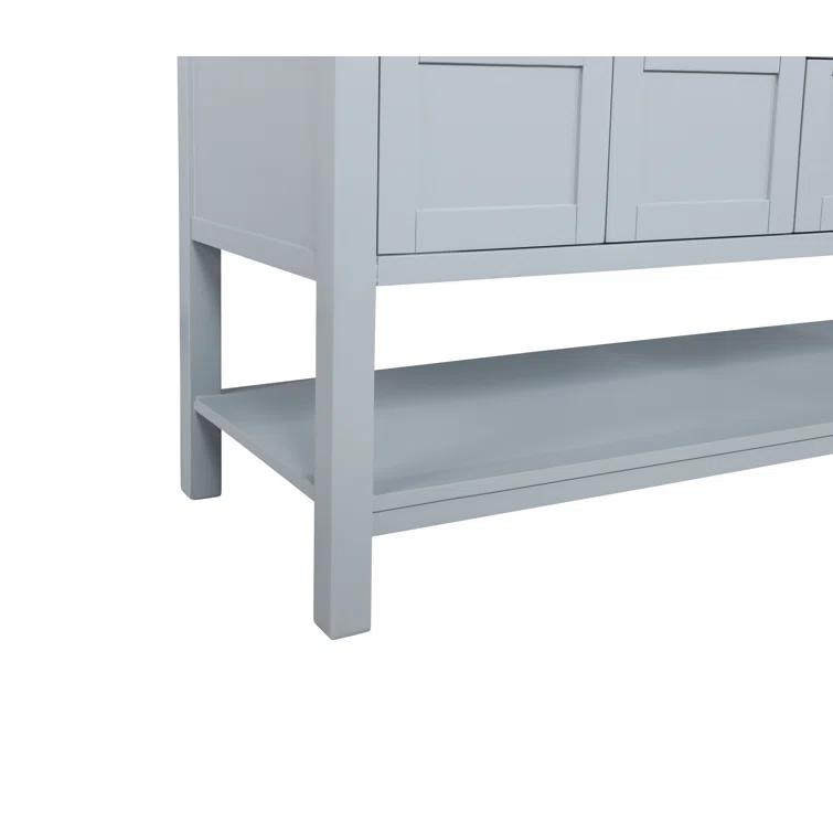 Lark Manor™ Amyra Hoefer 60" Double Bathroom Vanity Set