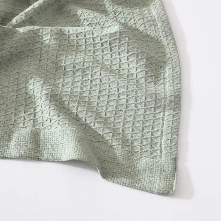 Nautica Nautica Baird Solid Cotton Reversible Blanket