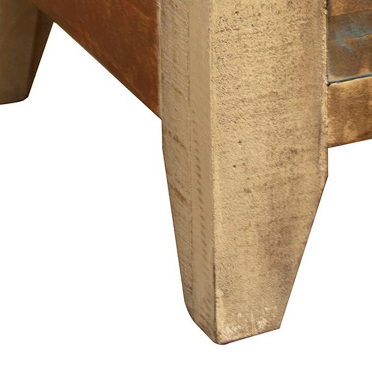 Benjara Fena End Table with Storage