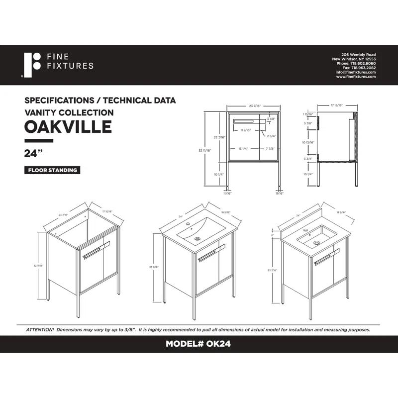 24" Single Bathroom Vanity
