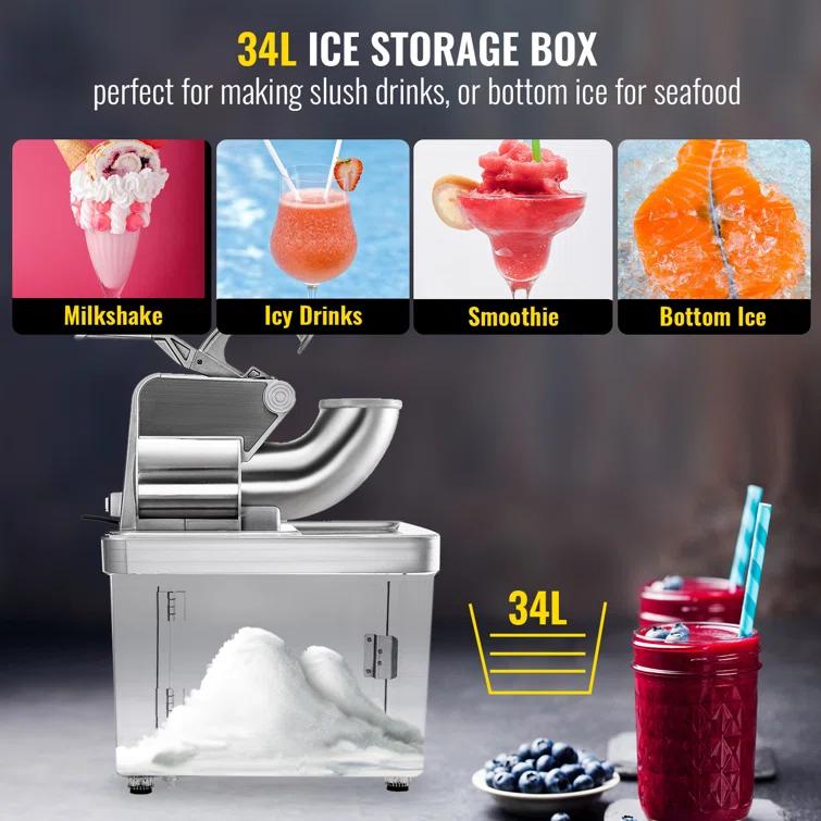 VEVOR VEVOR Shaved Ice Machine Countertop Snow Cone Maker